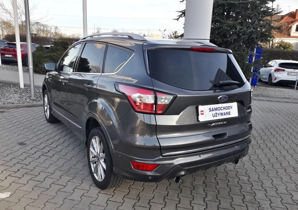 Ford Kuga cena 99900 przebieg: 86946, rok produkcji 2018 z Poznań małe 466